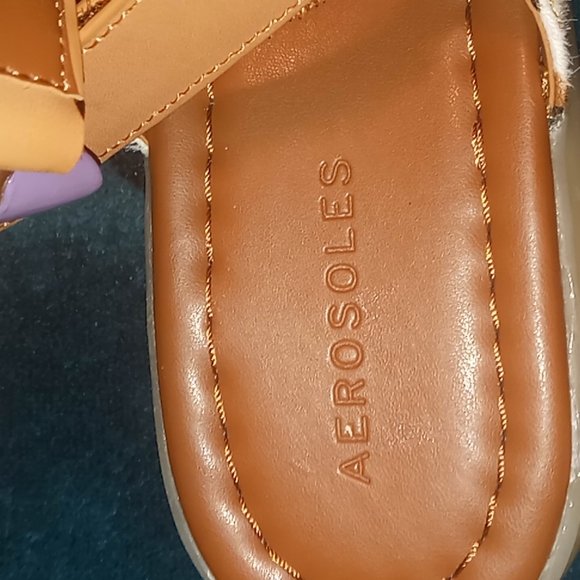 Gorgeous Animal Print Aerosoles Mules. - Picture 7 of 10